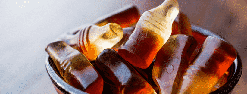 Coke Bottle Gummies Edibles