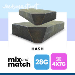 weedsmart_image_28g Mix _ Match Hash (4 x 7g)