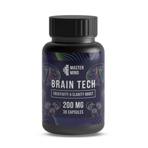 weedsmart_image_Mastermind – Brain Tech – Psilocybin Microdose Capsules (30 x 200mg)