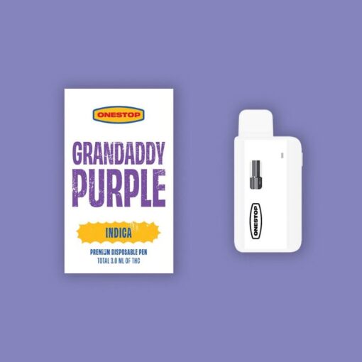 weedsmart_image_One Stop Vape Pen 3g Granddaddy Purple