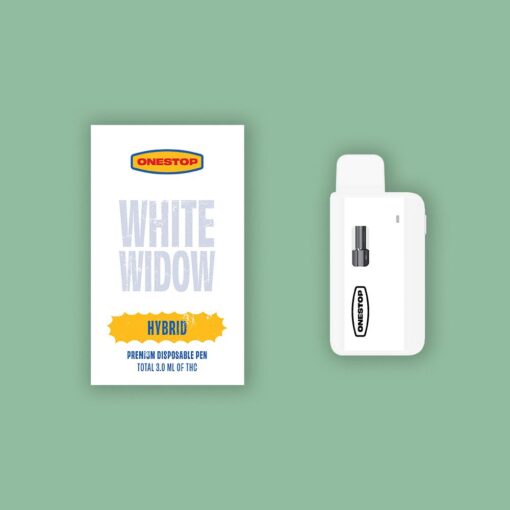 weedsmart_image_One Stop – THC Disposable Pen (3g) White Widow