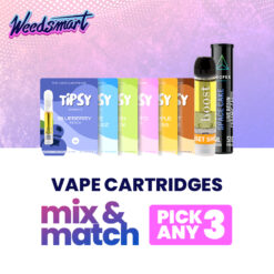 weedsmart_image_Vape Cartridges – Mix & Match – Pick Any 3