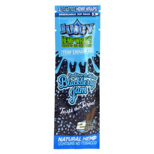 weedsmart_image_Juicy Jay Terp Hemp Wrap - Blackberry Jam (2 Pack)