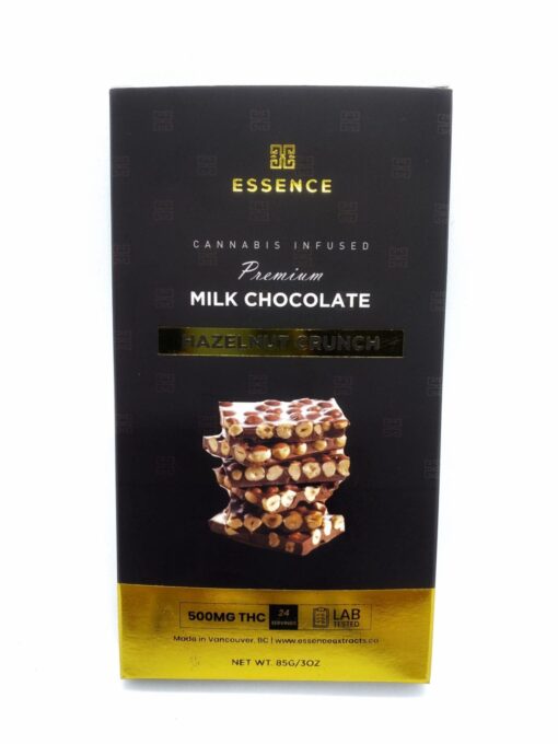weedsmart_image_Essence -- THC Chocolate Bars 500mg Milk Chocolate HAzelnut Crunch